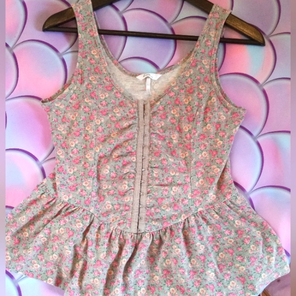 Peplum Tank Top